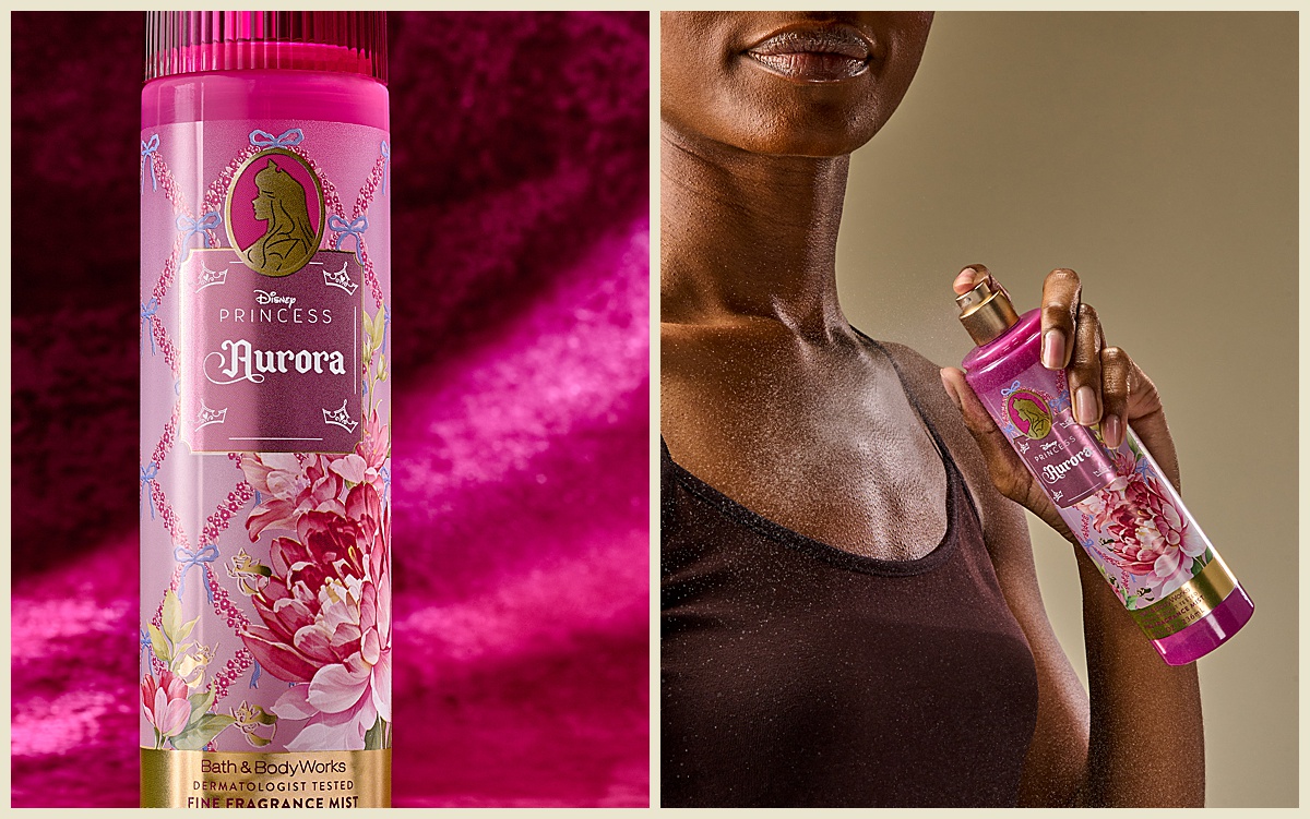 Fragrance Mist product photography taken for e-commerce website by Columbus, Ohio product photographer.